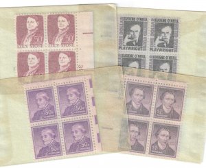 Plate Blocks Definitive Mix MNH incl. up to $1 values, Face $50