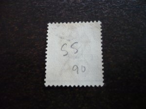 Stamps - Straits Settlements - Scott# 80 - Used Part Set of 1 Stamp