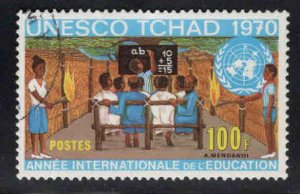 Chad TCHAD Scot 226 UN Education Used CTO stamp