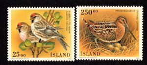 Iceland Scott 808-809 Mint never hinged.