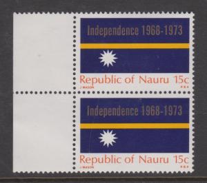 Nauru 1973 Independence Sc#90 MNH Pair