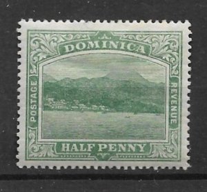 1907 Dominica 35 Roseau, capital of Dominica MHR