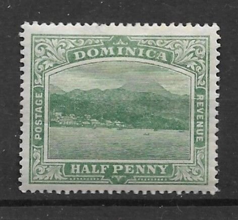 1907 Dominica 35 Roseau, capital of Dominica MHR