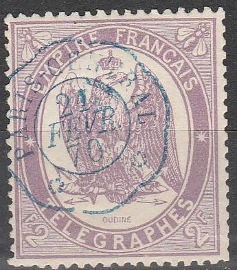 France  #YV8 2 Fr Telegraph   (A11273)