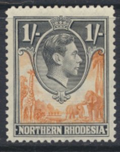 Northern Rhodesia  SG 40  SC# 40 MLH   see detail and scan