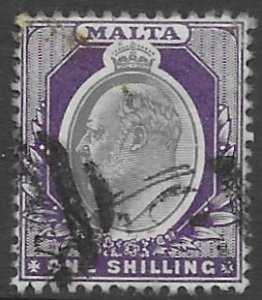 Malta  27   1903   one sh  fine used