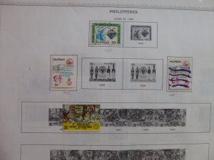 Philippines 1978-1991 Stamp Collection on Album Pages