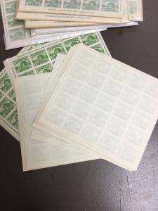 #730   10 MNH Souvenir Sheet. .01 S/s Of 25  imperforate. Mint Condition