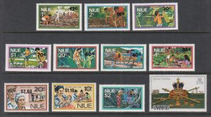 Niue 203-213 MNH VF