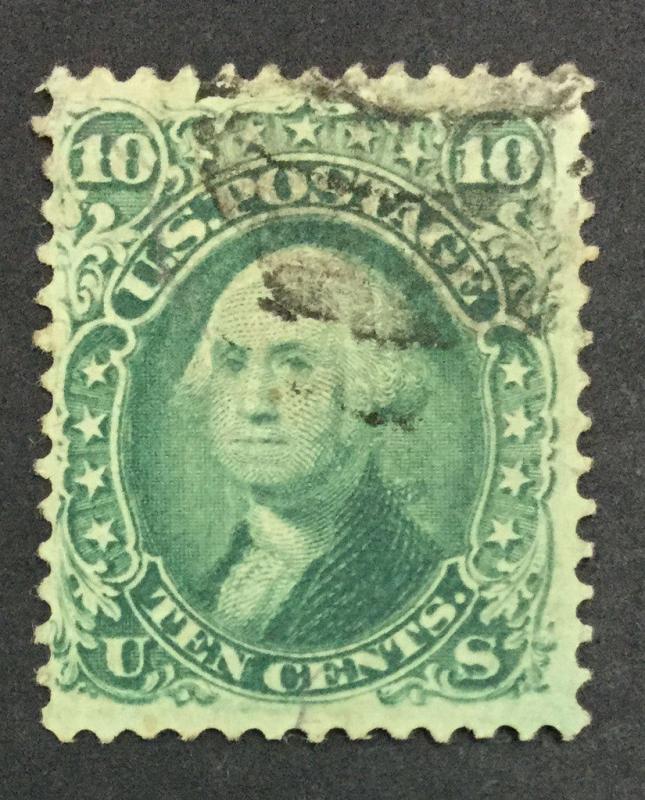 US #96 GRILLED USED $250 LOT #5340