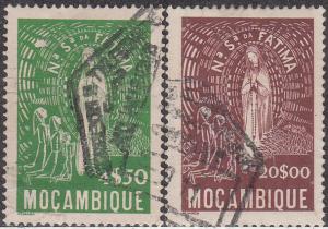 Mozambique #325-328 Used