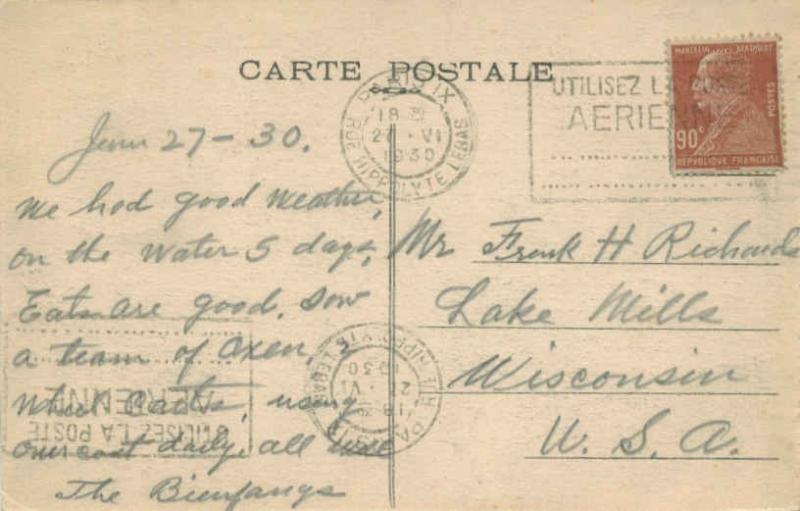 France 90c Marcelin Berthelot 1930 Paris IX, Rue Hippolyte Lebas Utilisez la ...