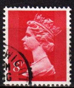 Great Britain - #MH64 Machin Queen Elizabeth II - Used