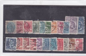 denmark used stamps  Ref 9371