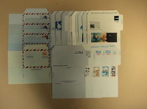 USPS Scott Air Post Stamped Envelopes Air Letter Sheets L...