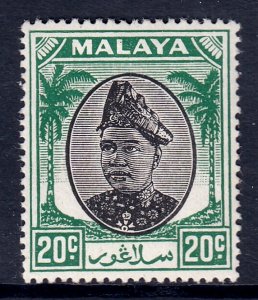 Malaya (Selangor) - Scott #88 - MH - SCV $5.00