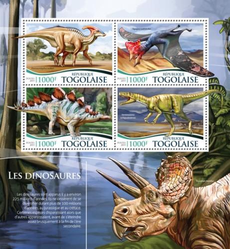 TOGO 2015 SHEET DINOSAURS tg15316a