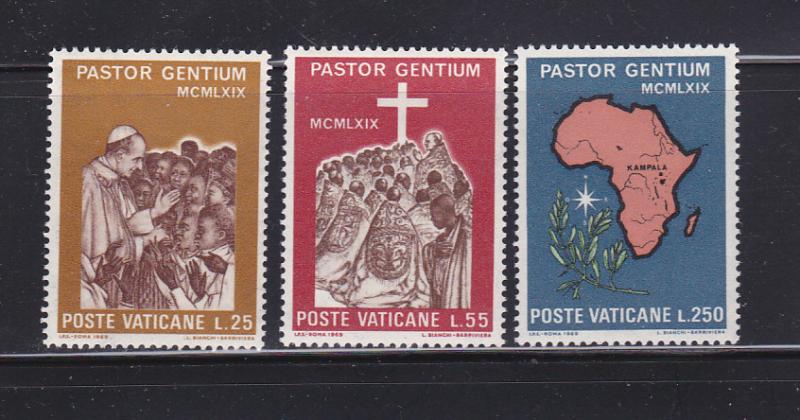 Vatican 473-475 Set MHR Pope Paul VI (C)