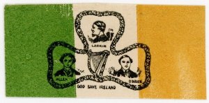 (I.B) Ireland Political : Manchester Martyrs Label (1916)