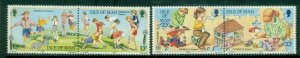 Isle of Man 1989 EUROPA Stamps - Children's Games MUH