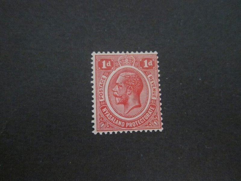 Nyasaland 1921 Sc 26 MH