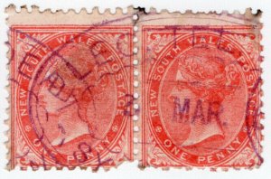 (I.B) Australia - NSW Postal : Sydney Electric Telegraph 1d