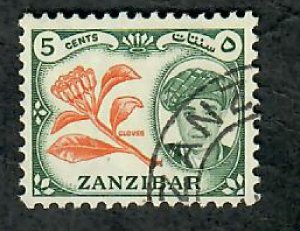 Zanzibar #264 used single