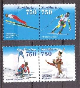 San Marino - 1994 - Mi. 1564-67 (Olympics) - MNH - RB006