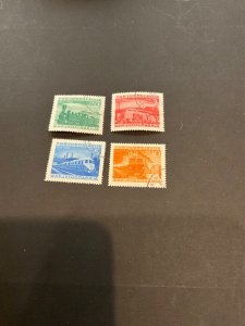 Stamps Yugoslavia Scott #269-72 used