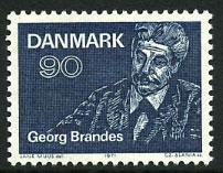 Denmark 486 MNH - Georg Brandes