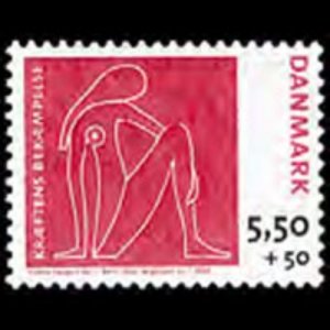 DENMARK 2008 - Scott# B93 Cancer Soc. Set of 1 NH