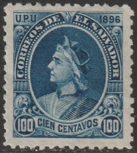 El Salvador 1896 Sc 157 MH*