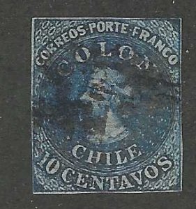 Chile 34  Used  SC:$35.00