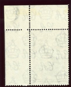 Tonga 1943 KGVI 2s 6d deep purple superb MNH. SG 81. Sc 80.