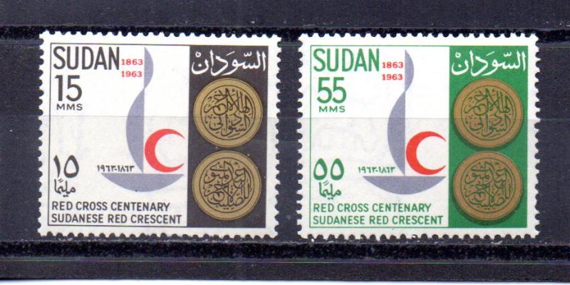 Sudan 162-163 MNH