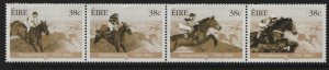 IRELAND  1387a   MNH   STEEPLECHASING IN IRELAND, STRIP 2002