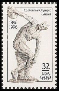 U.S.# 3087 Centennial Olympic Games 32c Single, MNH.