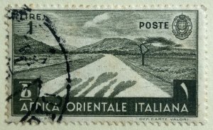 AlexStamps ITALIAN EAST AFRICA #12 VF Used 