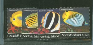 Norfolk Island #577-80 Mint (NH) Single (Complete Set)