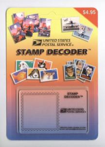 New, sealed-in-package, USPS Stamp Decoder