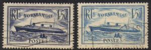France # 300 & 300a used 