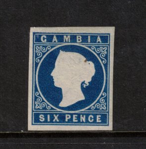 Gambia #2 Extra Fine Mint Full Original Gum Hinged