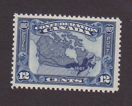 Canada 145 Map VF MNH