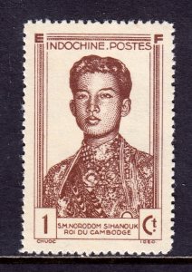 Indochina - Scott #225a - P13¾ - MNG - No gum as issued - SCV $8.00