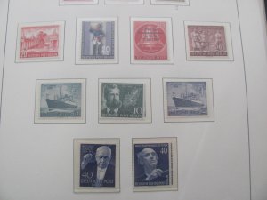 GERMANY BERLIN LIGHTHOUSE  ALBUM   1949-1990 MNH SOME BIG SETS SIGNED XF  (194)