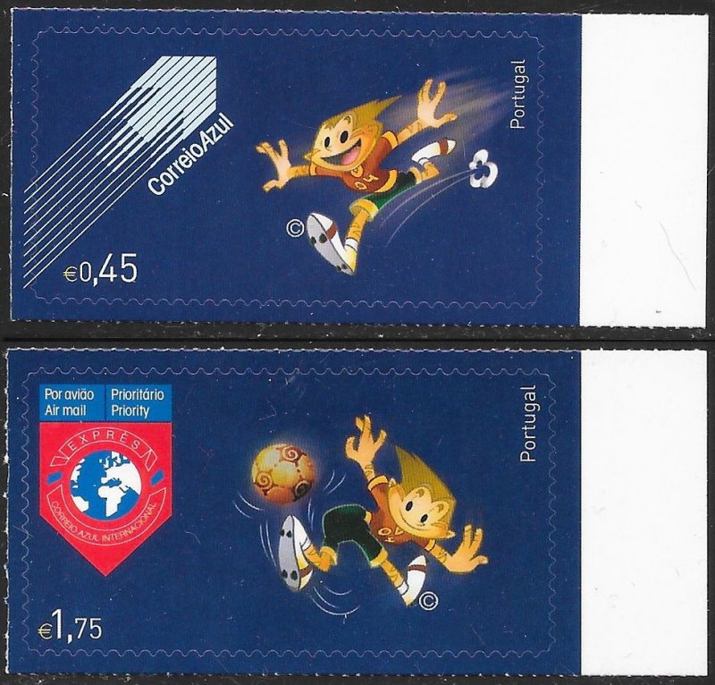 Portugal 2605-2606 MNH - Mascot of 2004 European Soccer Championships