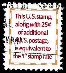 # 2521 USED MAKE-UP STAMP