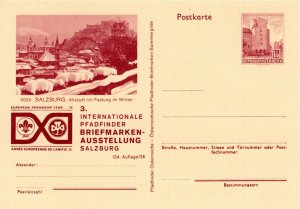Austria 1972 Scouting Postal Card