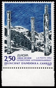 1993, Andorra, French Administration 2,50Fr, MNH, Sc 425