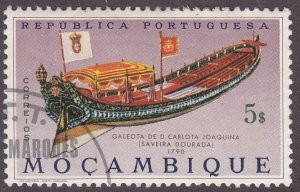 Mozambique 462 Dona Carlota Joaquina's Barge 1964